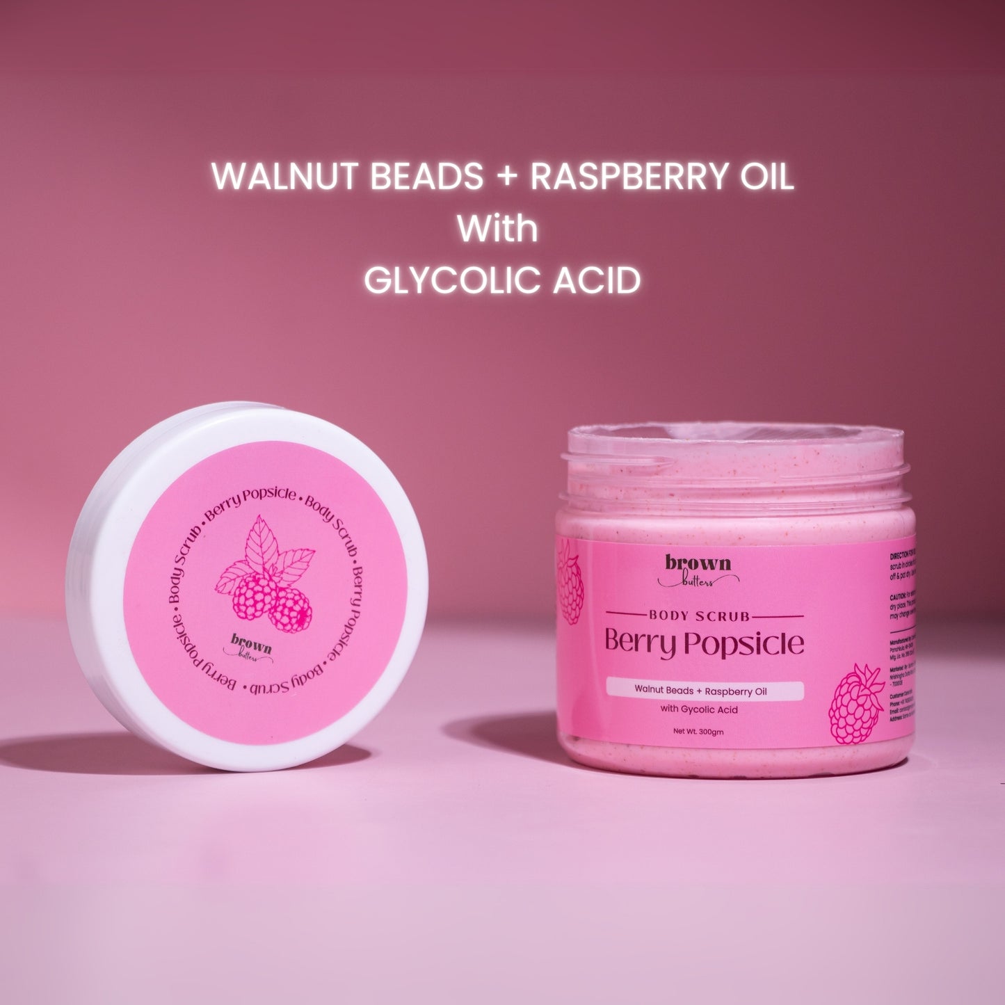 Brown Butters Berry Popsicle Body Scrub
